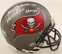 Brad Johnson Signed Buccaneers Mini Helmet Inscribed "SB XXXVII Champs!" (Beckett) at PristineAuction.com