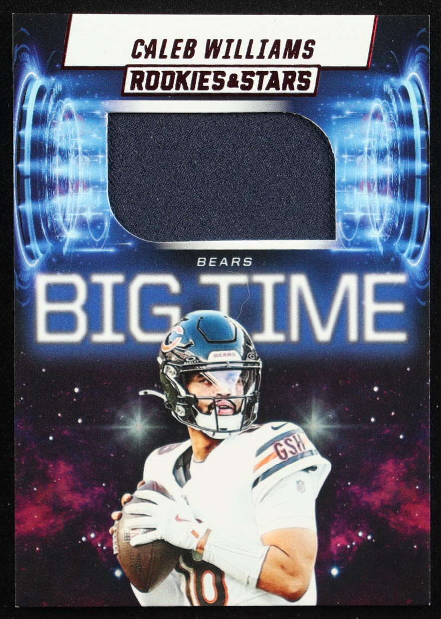 Caleb Williams 2025 Panini Rookies and Stars Big Time Jersey #BTCWS at PristineAuction.com Caleb Williams 2025 Panini Rookies and Stars Big Time Jersey #BTCWS at PristineAuction.com