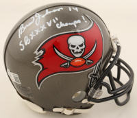 Brad Johnson Signed Buccaneers Mini Helmet Inscribed "SB XXXVII Champs!" (Beckett) at PristineAuction.com