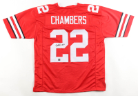 Steele Chambers Signed Jersey (Playball Ink) at PristineAuction.com