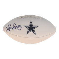 Tony Dorsett Signed Cowboys Logo Football (JSA) at PristineAuction.com