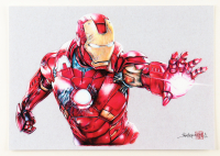 "Iron Man" Marvel LE 8x12 Art Print by Thang Nguyen #/100 (PA) at PristineAuction.com