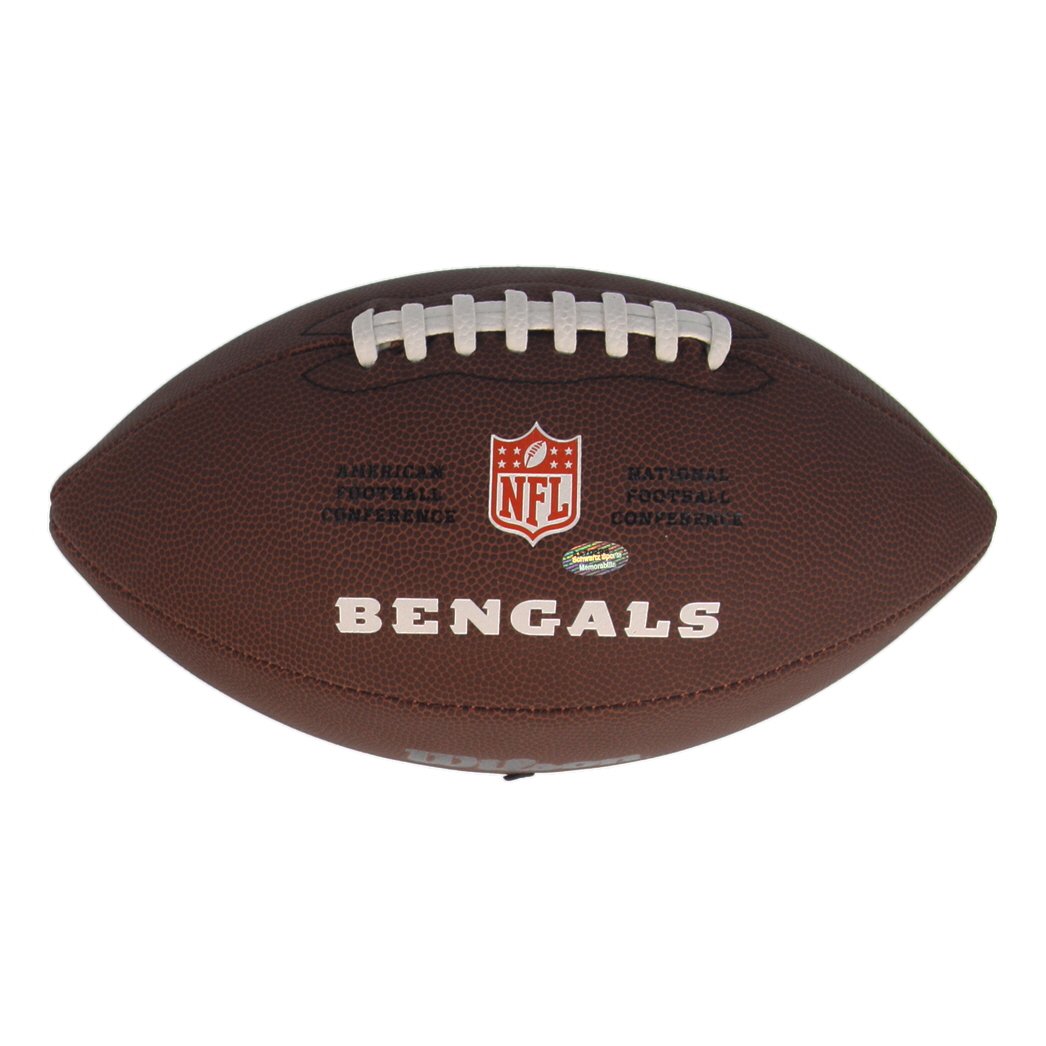 Anthony Munoz Signed Bengals Logo Football (Schwartz) at PristineAuction.com Anthony Munoz Signed Bengals Logo Football (Schwartz) at PristineAuction.com