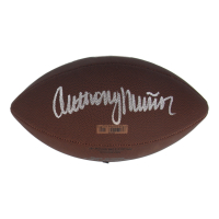 Anthony Munoz Signed Bengals Logo Football (Schwartz) at PristineAuction.com