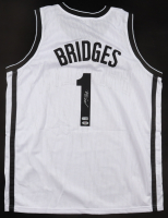 Mikal Bridges Signed Jersey (PSA & USA SM) at PristineAuction.com