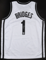 Mikal Bridges Signed Jersey (PSA & USA SM) at PristineAuction.com