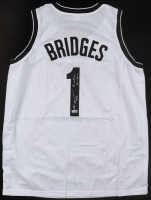 Mikal Bridges Signed Jersey Inscribed "Brooklyn Bridges" (USA SM) at PristineAuction.com
