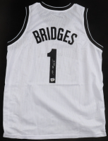 Mikal Bridges Signed Jersey (PSA & USA SM) at PristineAuction.com