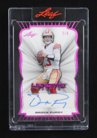Brock Purdy 2024 Leaf Ultimate Sports Autographs Spectrum Pink #USBP1 #2/6 at PristineAuction.com