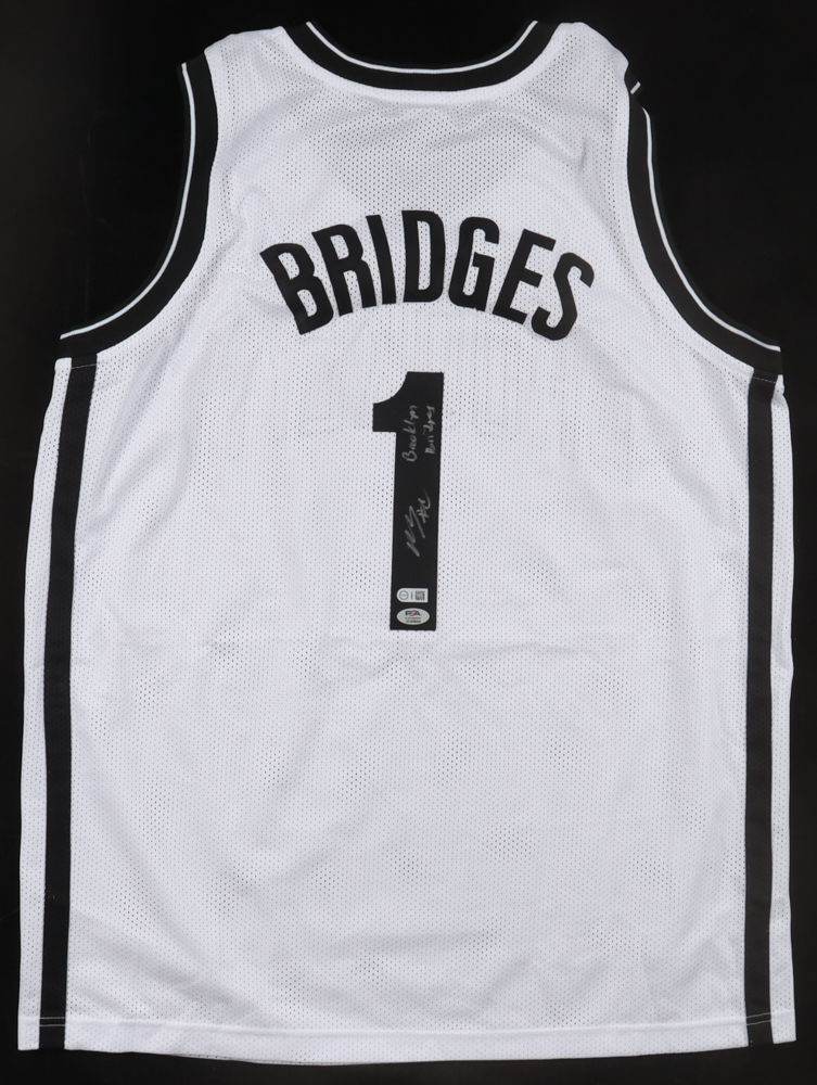 Mikal Bridges Signed Jersey Inscribed "Brooklyn Bridges" (USA SM) at PristineAuction.com Mikal Bridges Signed Jersey Inscribed "Brooklyn Bridges" (USA SM) at PristineAuction.com