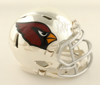 Kurt Warner Signed Cardinals Chrome Alternate Speed Mini Helmet (Beckett) at PristineAuction.com