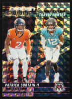 Patrick Surtain II / Travis Hunter RC 2025 Panini Mosaic Carbon Copy Mosaic #9 at PristineAuction.com