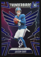 Jaxson Dart 2025 Panini Phoenix Thunderbirds Blue #38 #191/199 RC at PristineAuction.com