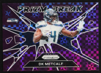 D.K. Metcalf 2024 Panini Prizm Prizm Break Prizms Purple Power #5 #34/49 at PristineAuction.com