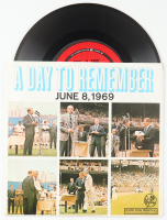 1969 Mickey Mantle "A Day To Remember" Yankee Stadium 1/3 RPM Vinyl Record with Full Original Sleeve at PristineAuction.com