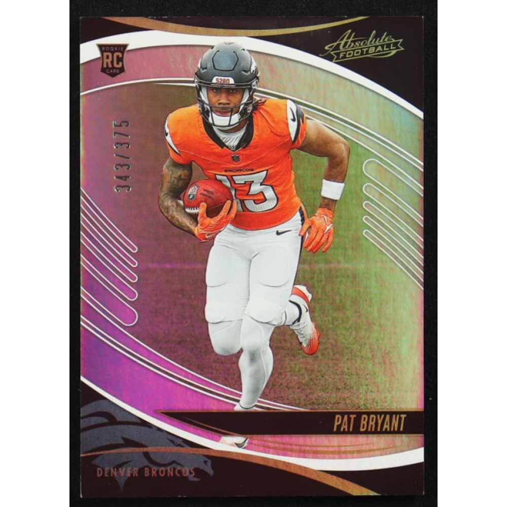 Pat Bryant 2025 Absolute #168 #343/375 RC at PristineAuction.com