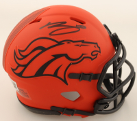 Bo Nix Signed Rave Alternate Speed Mini Helmet (Beckett) at PristineAuction.com