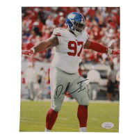 Dexter Lawrence Signed Giants 8x10 Photo (JSA) at PristineAuction.com