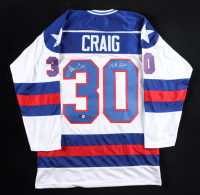 Jim Craig Signed Jersey Inscribed "1980 Gold" (Beckett) at PristineAuction.com