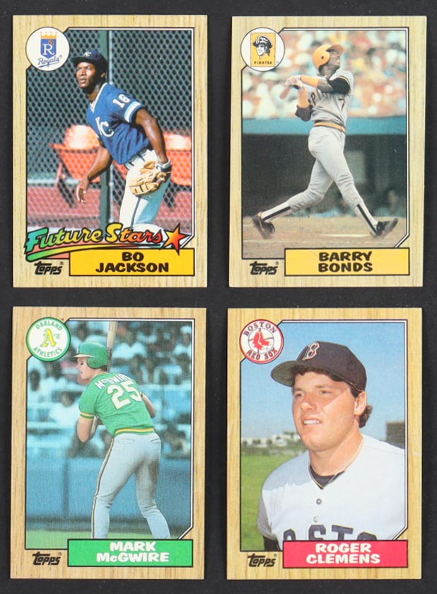 1987 Topps Baseball Complete Set of (792) Cards at PristineAuction.com 1987 Topps Baseball Complete Set of (792) Cards at PristineAuction.com