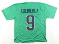 Jayson Ademilola Signed Jersey Inscribed "Go Irish!" (Playball Ink) at PristineAuction.com