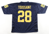 Fitzgerald Toussaint Signed Jersey Inscribed "Go Blue!" (Playball Ink) at PristineAuction.com