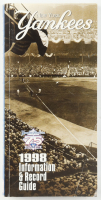 1998 New York Yankees "Team Only" Baseball Information & Record Guide at PristineAuction.com