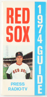 1974 Boston Red Sox "Team Only" Baseball Information & Record Guide at PristineAuction.com