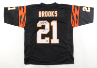 James Brooks Signed Jersey Inscribed "Who Dey" (Playball Ink) at PristineAuction.com