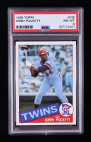 Kirby Puckett 1985 Topps #536 RC (PSA 8) at PristineAuction.com
