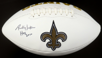 Rickey Jackson Signed Saints Logo Football Inscribed "HOF 2010" (Schwartz) at PristineAuction.com
