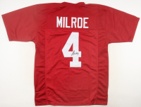 Jalen Milroe Signed Jersey (JSA) at PristineAuction.com