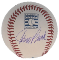 Johnny Bench Signed OML Hall of Fame Logo Baseball (Fanatics & MLB) at PristineAuction.com