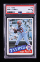 Kirby Puckett 1985 Topps #536 RC (PSA 8) at PristineAuction.com