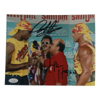 Dennis Rodman & Hulk Hogan Signed WCW 8x10 Photo (JSA) at PristineAuction.com