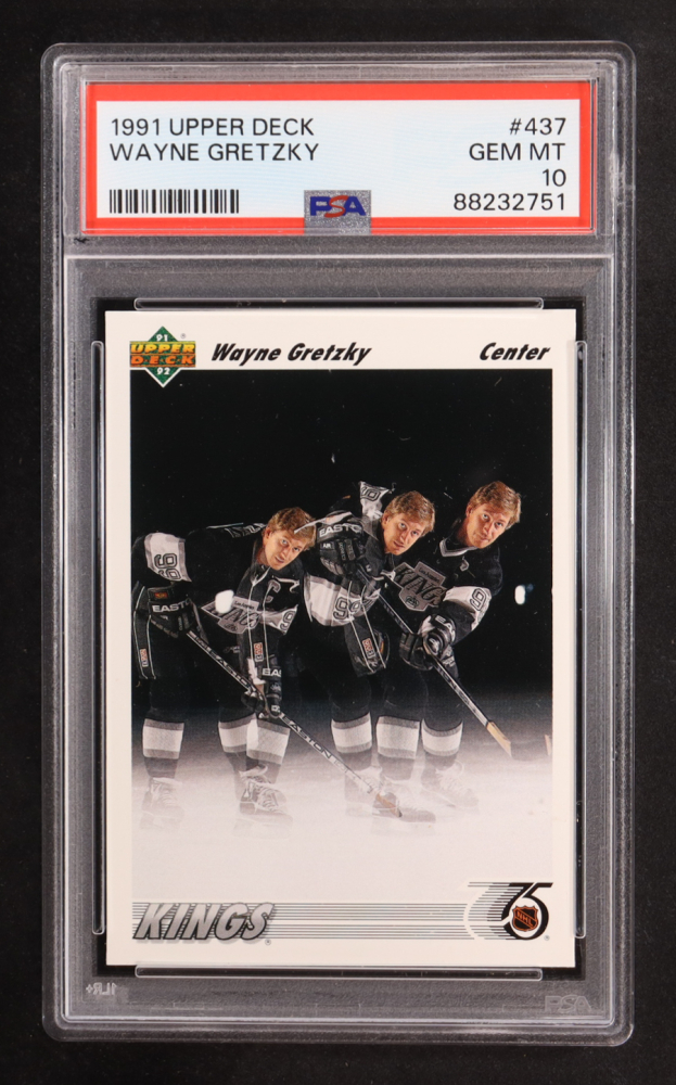 Wayne Gretzky 1991-92 Upper Deck #437 (PSA 10)