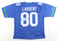 Steve Largent Signed Jersey Inscribed "HOF 95"(JSA) at PristineAuction.com