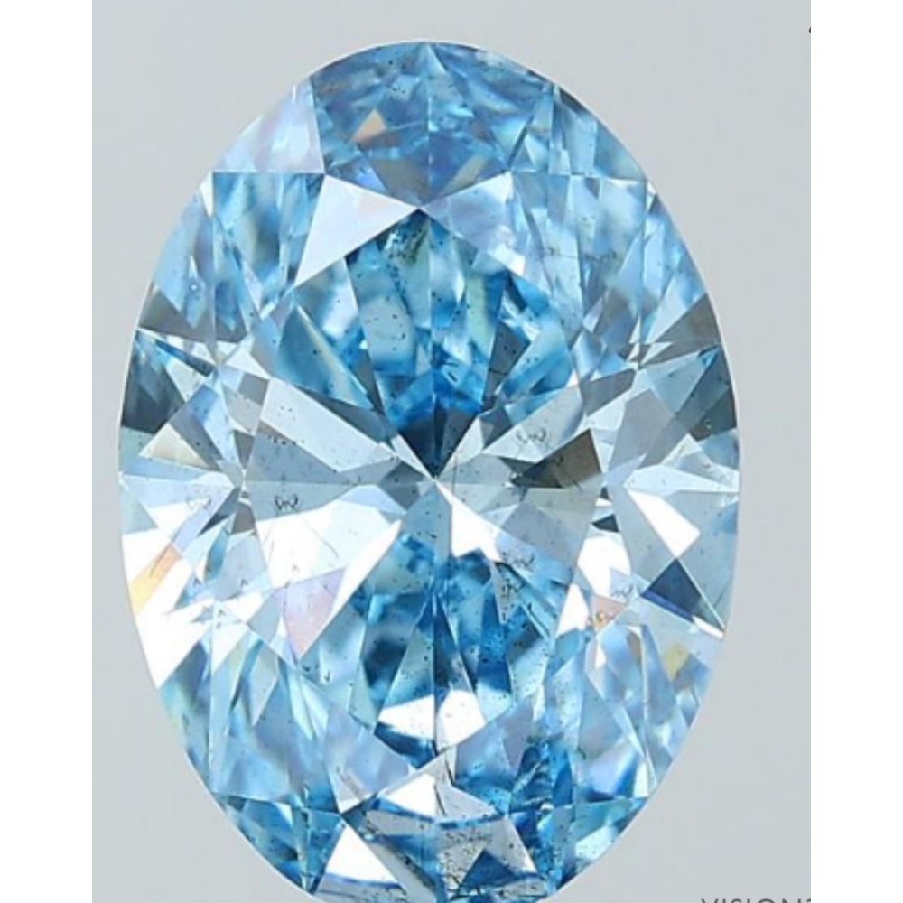 3.03 Carats Lab Grown Blue Diamond Loose SI1 | $6,500 Estimated Retail Value (UGL & IGI Certs) at PristineAuction.com