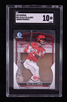 Elly De La Cruz 2023 Bowman Chrome Prospect #BCP-65 RC (SGC 10) at PristineAuction.com