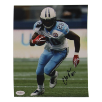 Chris Johnson Signed Titans 8x10 Photo (JSA) at PristineAuction.com