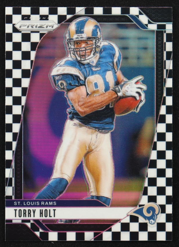 Torry Holt 2024 Panini Prizm Prizms Black and White Checker #300 at PristineAuction.com Torry Holt 2024 Panini Prizm Prizms Black and White Checker #300 at PristineAuction.com