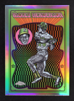Rickey Henderson 2025 Topps Chrome Ultra Violet All-Stars #UV12 at PristineAuction.com