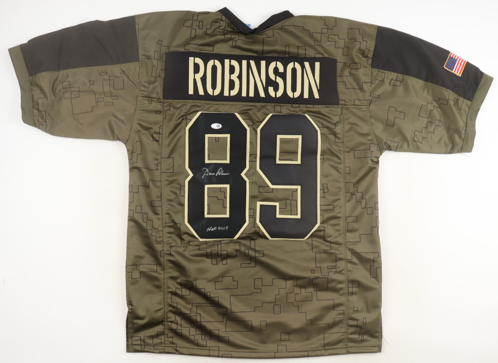 Dave Robinson Signed Jersey Inscribed "HOF 2013" (JSA) at PristineAuction.com Dave Robinson Signed Jersey Inscribed "HOF 2013" (JSA) at PristineAuction.com