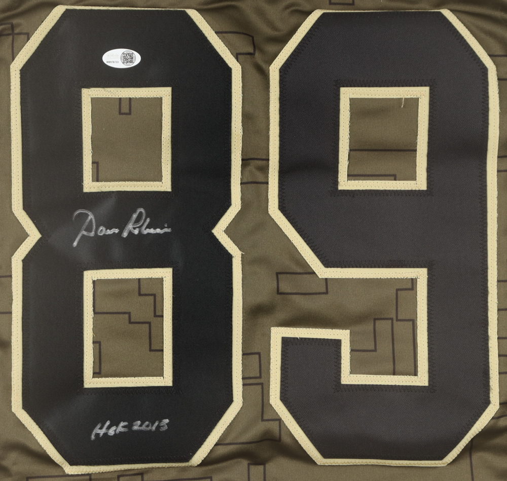 Dave Robinson Signed Jersey Inscribed "HOF 2013" (JSA) at PristineAuction.com Dave Robinson Signed Jersey Inscribed "HOF 2013" (JSA) at PristineAuction.com