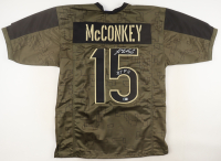 Ladd McConkey Signed Jersey Inscribed "BTFU" (Beckett) at PristineAuction.com