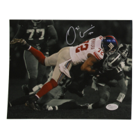 Osi Umenyiora Signed Giants 8x10 Photo (JSA) at PristineAuction.com