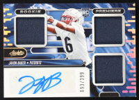 Javon Baker 2024 Absolute Rookie Premiere Materials Autographs #25 #093/399 RC at PristineAuction.com