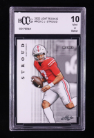 CJ Stroud 2022 Leaf Rookie #R-03 RC (BCCG 10) at PristineAuction.com