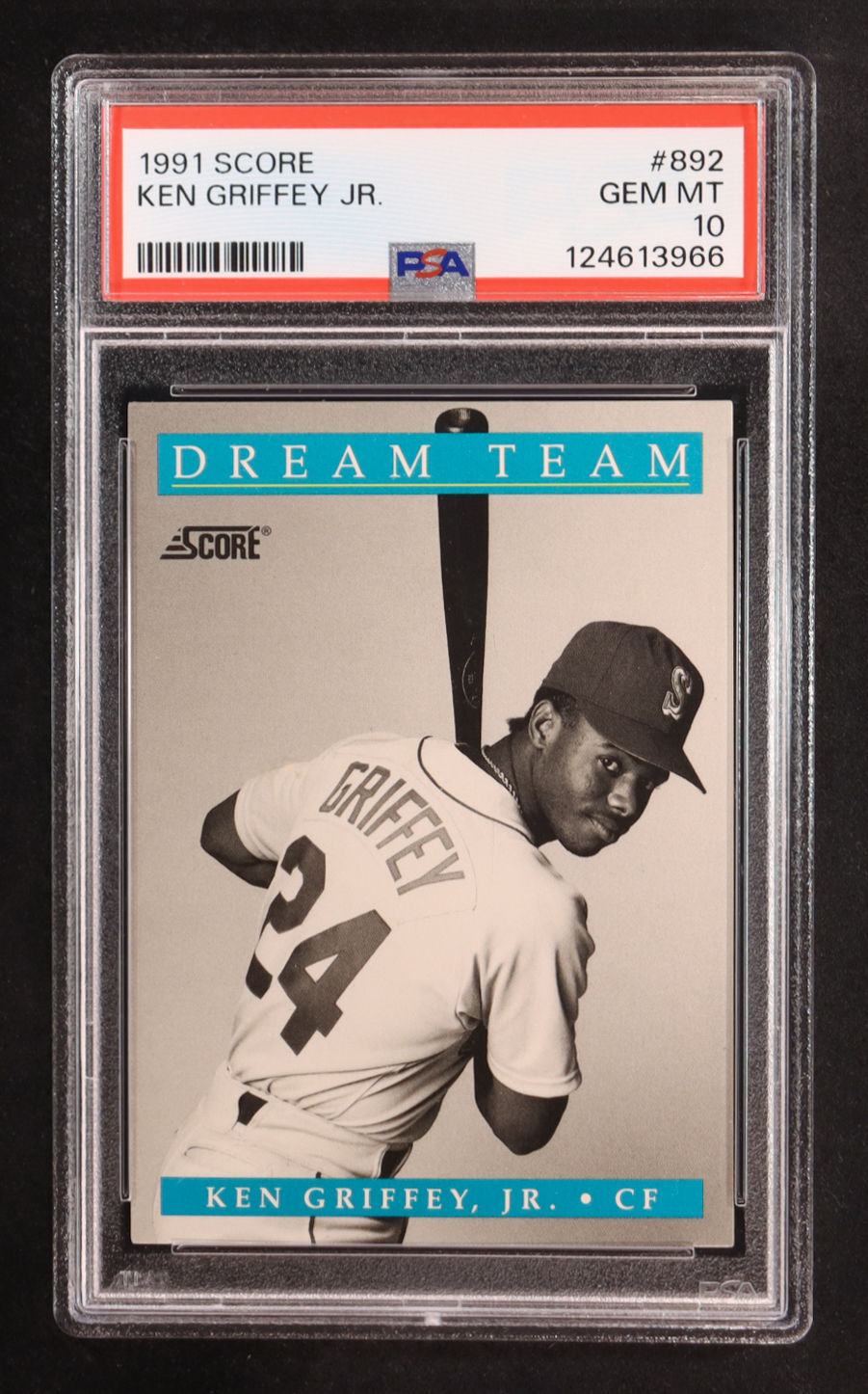Ken Griffey Jr. 1991 Score #892 DT (PSA 10) at PristineAuction.com Ken Griffey Jr. 1991 Score #892 DT (PSA 10) at PristineAuction.com