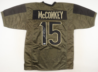 Ladd McConkey Signed Jersey (Beckett) at PristineAuction.com